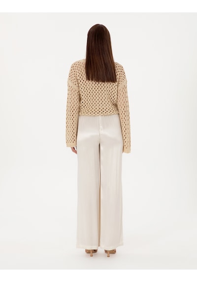 Pierre Cardin Kadın Ekru Pantolon Kanvas-chino 50301267-vr019 Ekru