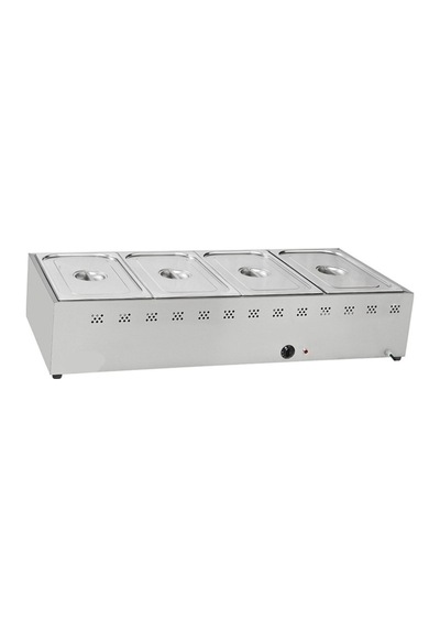 Karacasan Endüstriyel Tip Elektrikli Set Üstü 4 Gözlü Benmari