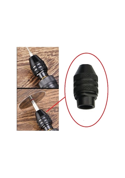 Mini Kalıpçı Grinder Gravür Makinası Için Otomatik Mandren Başlık