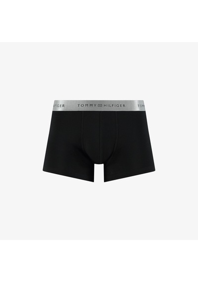 Tommy Hilfiger Trunk 3pk Erkek Siyah Boxer Düz Um0um03411 Siyah