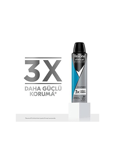 Men Clinical Protection Erkek Sprey Deodorant Confidence 150 Ml 2li Paket