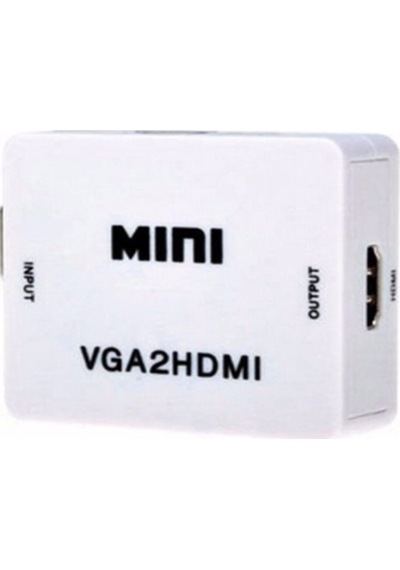 Taplin Vga To Hdmi Çevirici Dönüştürücü Adaptör