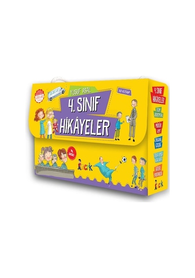 4.Sınıf Hikayeler Seti - 10 Kitap Takım - Yusuf Asal - Bıcırık Yayınları