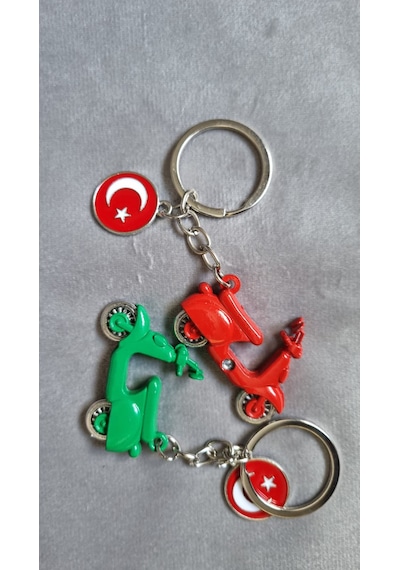 Motor Anahtarlık Açık Yeşil