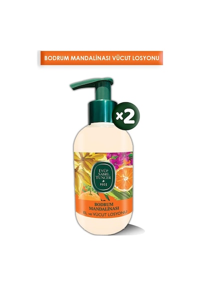 Eyüp Sabri Tuncer Bodrum Mandalinası El ve Vücut Losyonu 2 x 280 ML