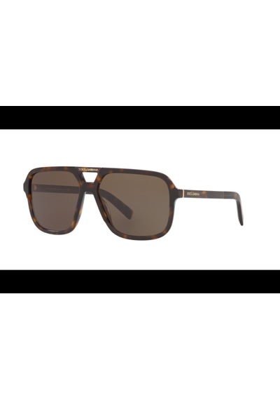 Dolce Gabbana Dg4354 50273 Erkek Güneş Gözlüğü Kahverengi