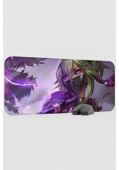 Kuki Shinobu Genshin Impact Anime Oyuncu V2 - 70x30 Xl Gaming Mouse Pad Fare Altlığı