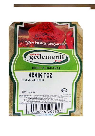 Mahmut Gedemenli Kekik Tozu 150 G