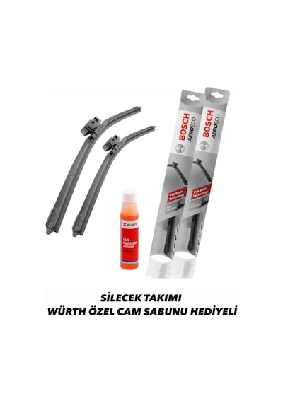 Cosmotex Slck-0075 Volvo S402006-2013 Silecek Takımı Würth Cam Sabunu