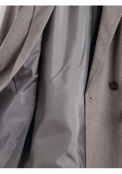 Lcwaıkıkı Classic Kahverengi Kruvaze Yaka Kadın Blazer Ceket