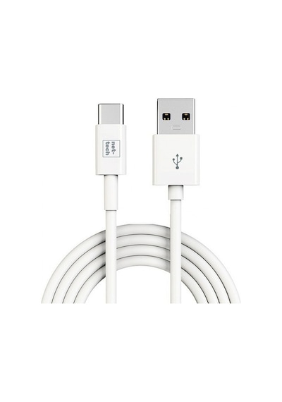 Nettech NT-24 Plastik 100 CM Type-C Data Kablo