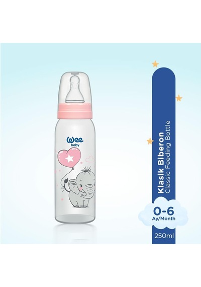 Klasik Pp Biberon 250 Ml - Pembe