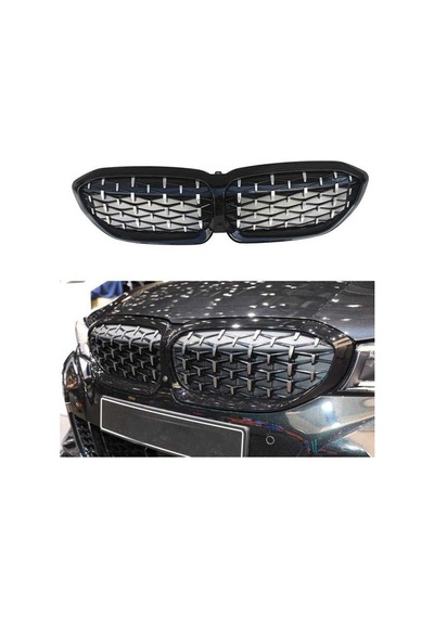 Bmw G20 2019+ Böbrek Diamond Panjur