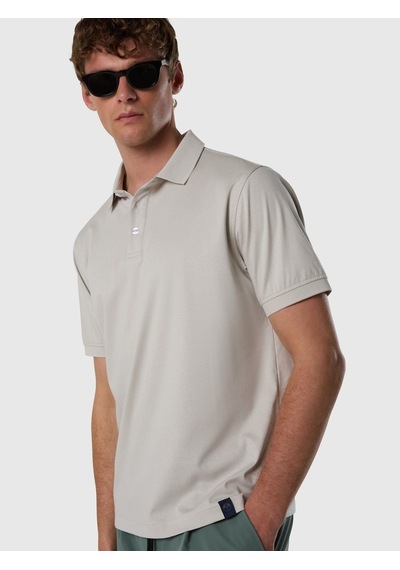 North Sails Kısa Kollu Pamuklu Erkek Polo Yaka T-shirt-33480 Gri