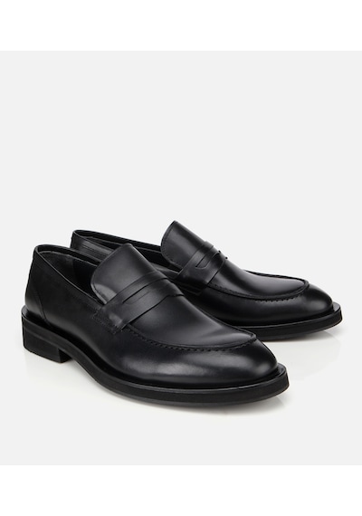 Hotiç Erkek Deri Siyah Klasik Loafer Ayakkabı 02ayh313800a100 02ayh313800a100 Siyah