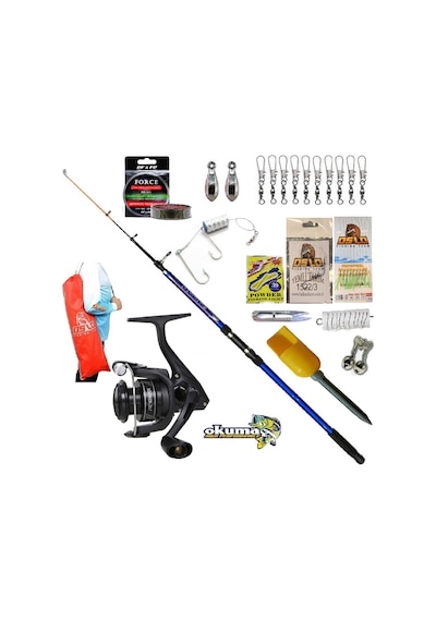 Okuma Revenger Rv-8000a 420cm 50-100gr Continental Profesyonel Olta Takımı Seti