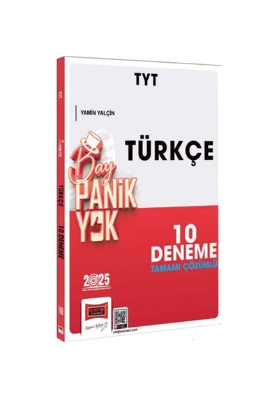 Yargı Yayınları 2025 Tyt Tamamı Çözümlü Panik Yok Türkçe 10 Deneme