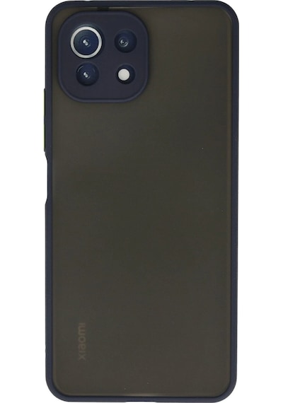Cosmotex Newface Xiaomi Mi 11 Lite Kılıf Montreal Silikon Kapak - Lacivert
