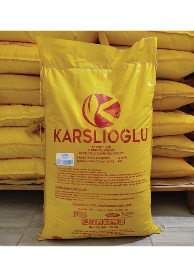 Karslıoğlu Elementel Kükürt 25 Kg