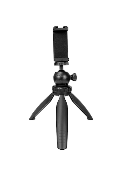 Ayex Pocket M2t Mini Masaüstü Tripod + Telefon Tutucu 19cm Yükseklik Ayarı, 2,5kg Taşıma Kapasitesi, 360 Döner Kafa -