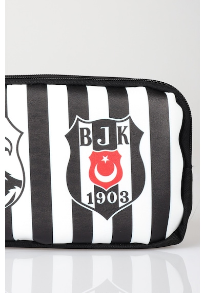 X Dekomus Lisanslı Beşiktaş Kartal Kalem Çantası Açık Gri