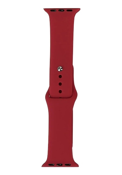 Watch Ultra 49mm Band Serisi Klasik Kordon Silikon Strap Kayış-kırmızı-rose Gold