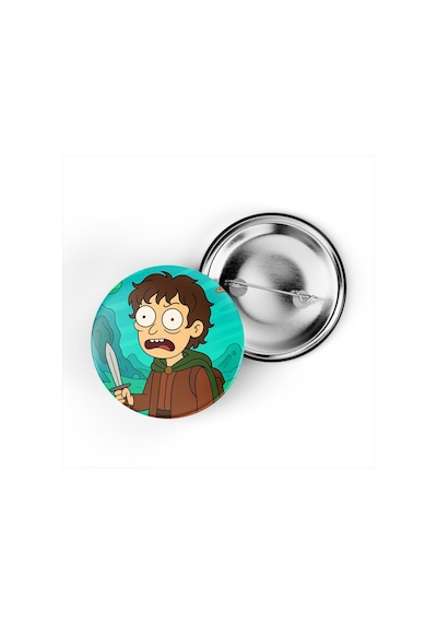 Frodo Baggins - 44 Mm İğneli Çanta Rozeti - 5 Adet Diğer