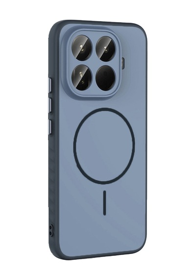 Xiaomi 15t Pro Kılıf Kamera Lens Korumalı Magsafe Destekli Silikon Pazarplus Gümüş