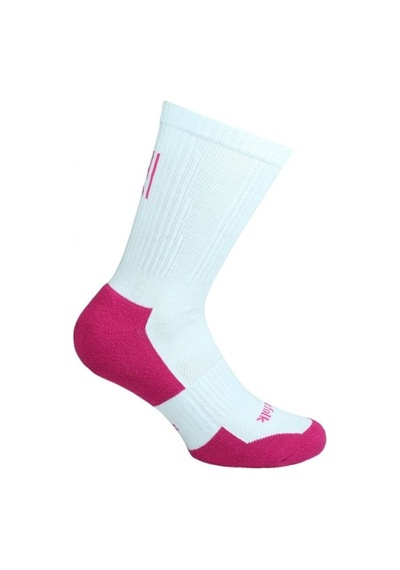 Hi-Tec Norfolk Serena-K Coolmax Havlu Taban Pembe Tenis Çorabı Beyaz