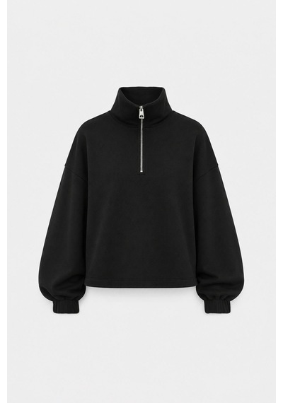 Suud Collection Siyah Low Oversize Sweatshirt