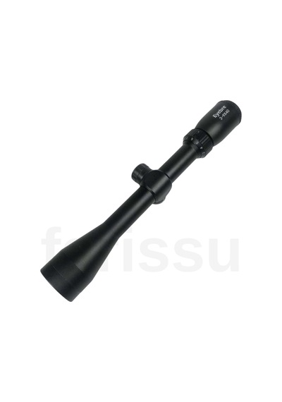 3-9x40 Profesyonel Tü Fek Dürbünü - 28cm Kompakt Boy, Azot Dolumlu Ve Darbe Dayanıklı Siyah