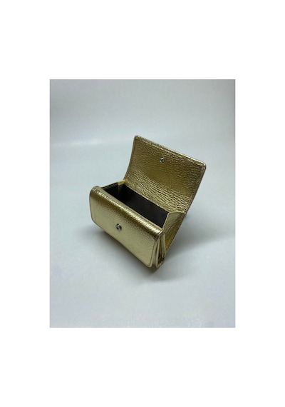Shop Kadın Cüzdan Hakiki Deri Çok Bölmeli Fermuarlı Floter Deri Altın - 891852058 Altın