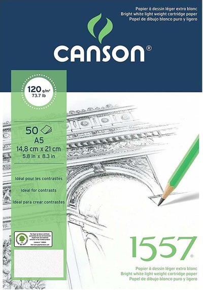 Canson Sketch Book A5 120 Gr 14,8x21 Cm