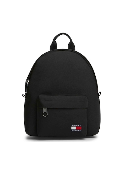 Tommy Hilfiger Kadın Marka Logolu Günlük Kullanıma Uygun Siyah Sırt Çantası Aw0aw18648 Bds-13283 Siyah