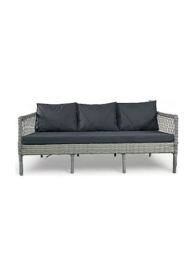 Monalin Home Garden I Loft 5'li Oturma Takımı Gri I Rattan El Örgüsü Bahçe Mobilyası Antrasit - Gri Monalin Home Garden I Loft 5'li Oturma Takımı Gri I Rattan El Örgüsü Bahçe Mobilyası Antrasit - Gri