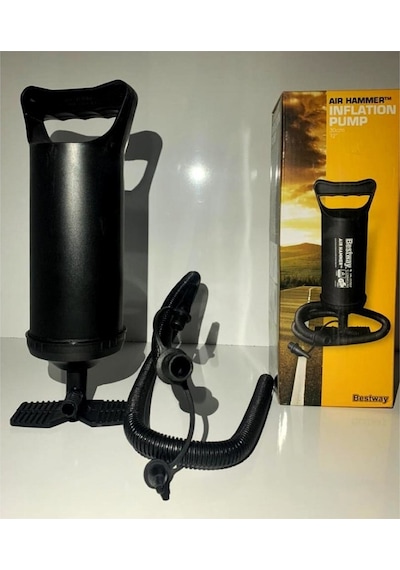 Bestway 36CM Havuz Yatak Şişirme Pompası Çok Renkli