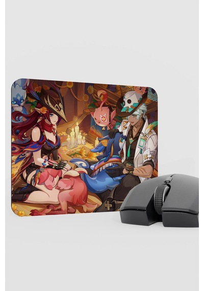 Ifa Genshin Impact Anime Oyuncu V2 - 22x18 Gaming Mouse Pad Fare Altlığı
