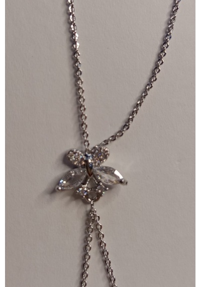 Stainless Steel Kelebek Çelik Şahmeran Gümüş