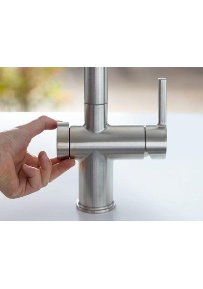 Franke Active Twist Doccia Decor Steel Armatür Krem