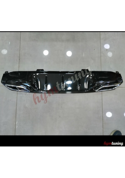 Honda Civic Fc5 Amg Tip Difüzör, Piano Black Boyalı, Parlak Siyah