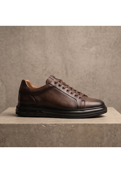 2274-zanelle Hakiki Full Duble Deri Üst Kalite Premıum Erkek Sneaker Ayakkabı Kahverengi 2274-zanelle Hakiki Full Duble Deri Üst Kalite Premıum Erkek Sneaker Ayakkabı Kahverengi