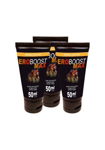 Eroboost Maxtesto 3 Tane 50 Ml Cream Boyut Harici Uygulama Kremi