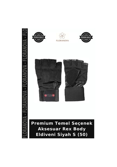 Premium Temel Seçenek Aksesuar Rex Body Eldiveni Siyah S 50 Dİğer