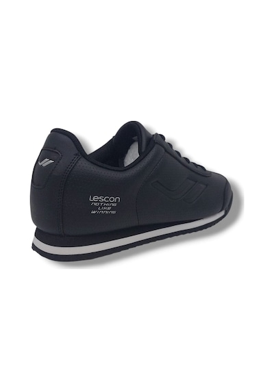 Lescon Wınner Unisex Siyah Günlük Kullanım Şık Spor Ayakkabı Siyah