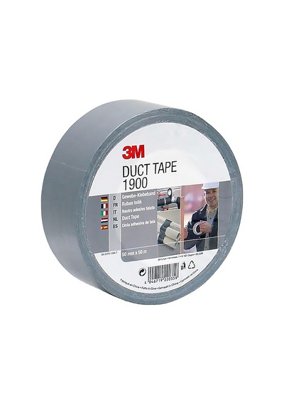 3m 1900 Gümüş Bez Bant 12 Adet 50mm 50mt