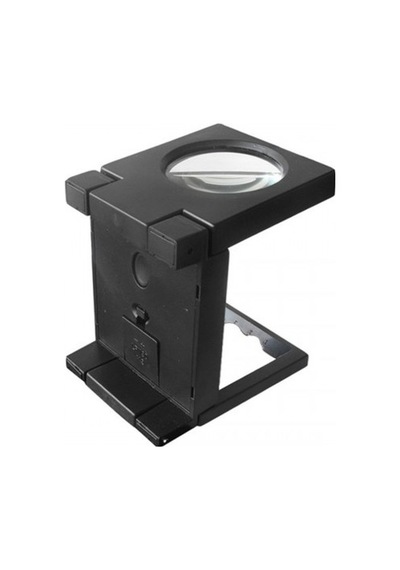Katlanır Plastık Led Işıklı Test Cıhazı Büyüteç 2.5x90mm