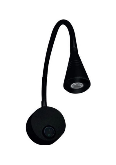 Horoz Kuğu 3w Siyah 4200k P.led Resim Arm. Çok Renkli