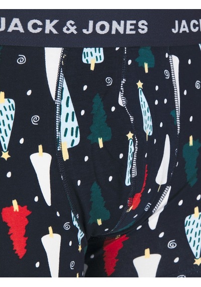 Jack & Jones Jacnavy Tree Giftbox Erkek Lacivert Hediye Seti - 12228074