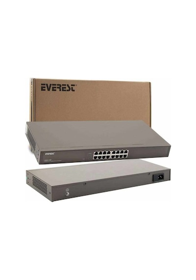 Everest Esw-116P Esw-1016D 16 Port Ethernet Swıtch 10/100 Mbps