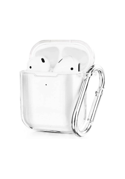 Muratech Newface Apple Uyumlu AirPods 2 2.nesil Hang Kılıf - Şeffaf